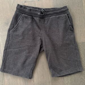 Boys Joes Jeans fleece shorts, size L. Dark grey.